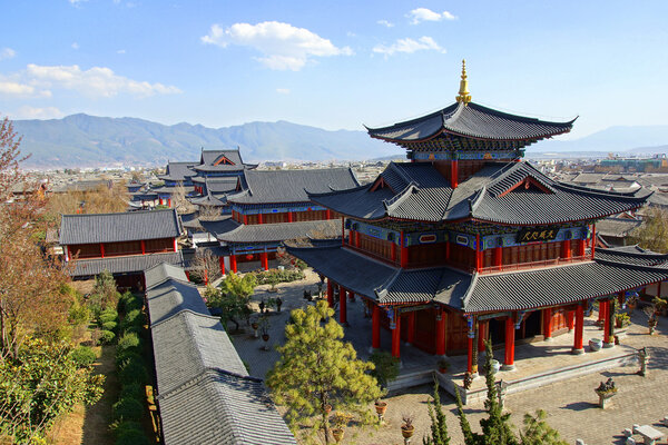 Mu Residence in Lijiang old town, Yunnan, China