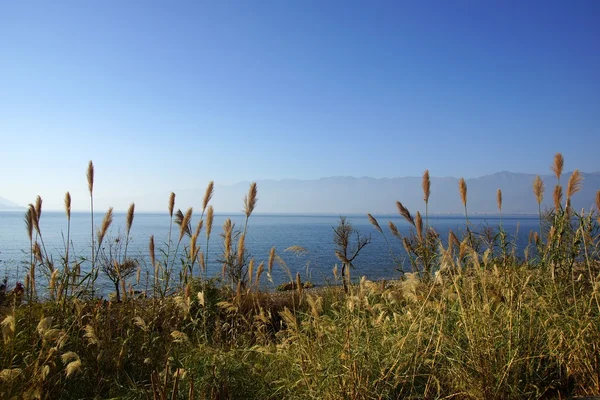 Lago Erhai, Dali, província de Yunnan, China — Fotografia de Stock