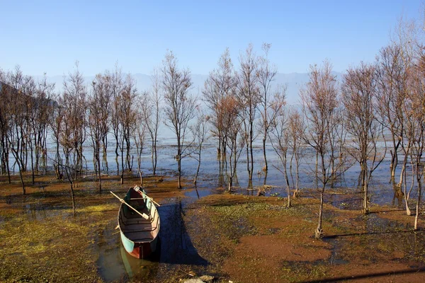 Jezero erhai, Dalí, Jün-nan, Čína — Stock fotografie