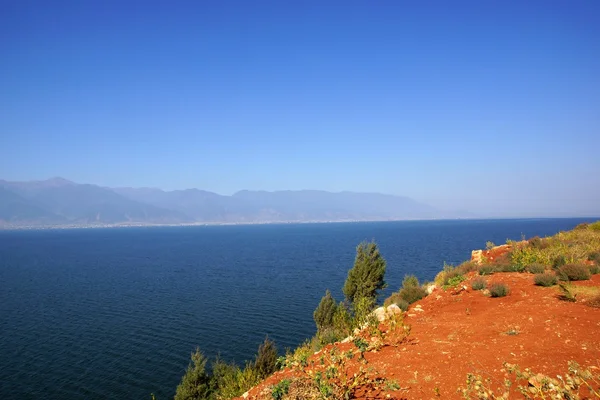 Erhai Lake, Dali, Yunnan province, China — Stock Photo, Image