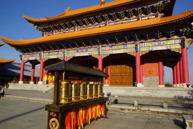 Üç Budist pagodadan dali eski şehir, yunnan Eyaleti, Çin