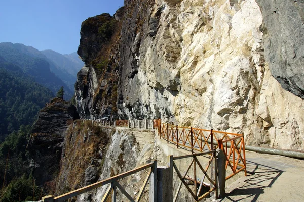 Trekking in Cangshan mountains, Dali, Yunnan province, China — Stock Photo, Image