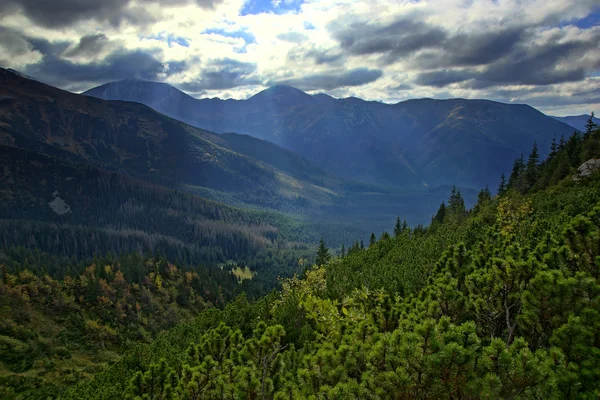 Paesaggio della montagna di Tatra in Polonia — Foto Stock