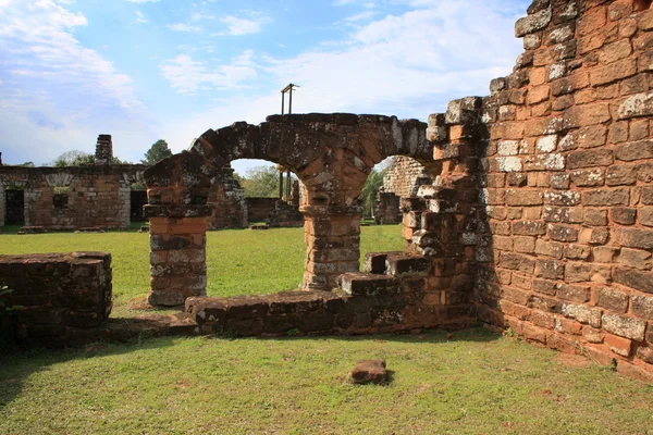 Jezsuita misszió romok Trinidad, Paraguay — Stock Fotó