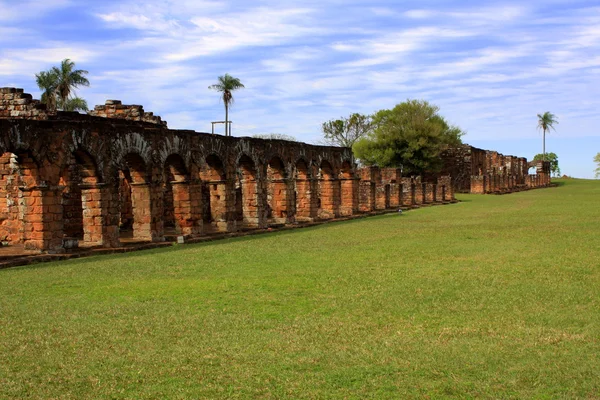 Jesuit mission Ruins in Trinidad, Paraguay — Stock Photo, Image