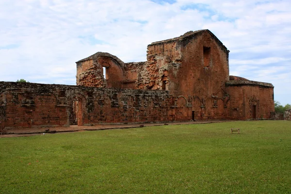 Jesuit mission Ruins in Trinidad, Paraguay — Stock Photo, Image