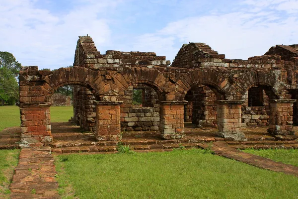 Jesuit mission Ruins in Trinidad, Paraguay — Stock Photo, Image