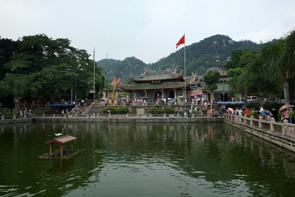 Buddhist Nanputuo-tempelet i Xiamen, Kina – stockfoto