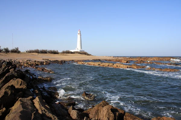 Világítótorony, la paloma, uruguay — Stock Fotó