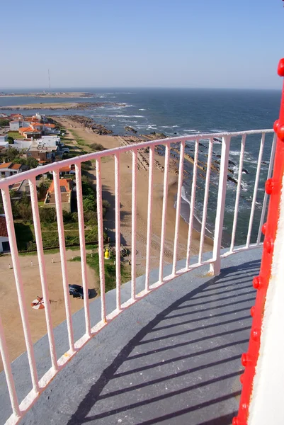 Deniz feneri, la paloma, uruguay — Stok fotoğraf