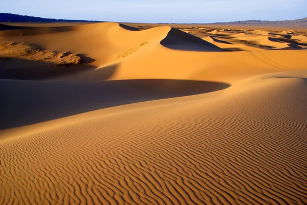 Öken landskap, Gobiöknen, Mongoliet — Stockfoto