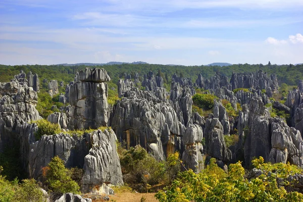 Bosque de piedra Shilin en Kunming, provincia de Yunnan, China —  Fotos de Stock