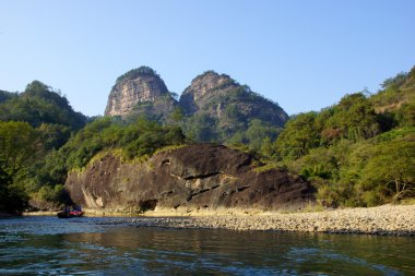 Kanyon wuyishan dağ, fujian Eyaleti, Çin