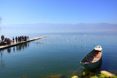 erhai lake, dali, yunnan Eyaleti, Çin
