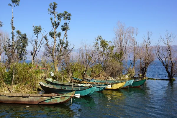 Озеро Эрхай, Дали, провинция Юньнань, Китай — стоковое фото