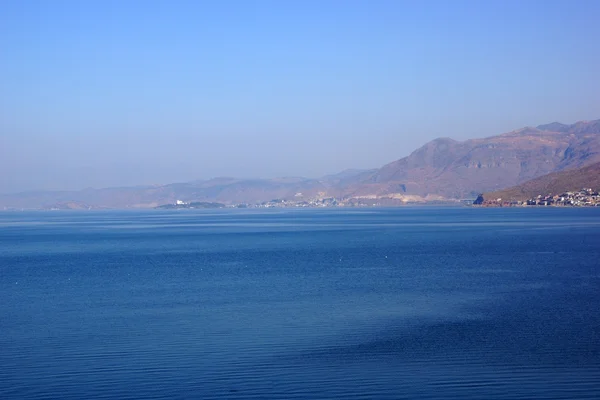 Erhai lake, dali, provincie yunnan, china — Stockfoto