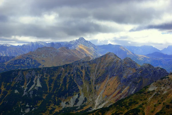 ภูมิทัศน์ของภูเขาทาตราสูง, โปแลนด์ — ภาพถ่ายสต็อก