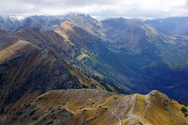 Paisagem das altas Montanhas Tatra, Polónia — Fotografia de Stock