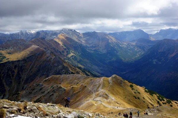 Landschap van Tatra gebergte in Polen — Stockfoto