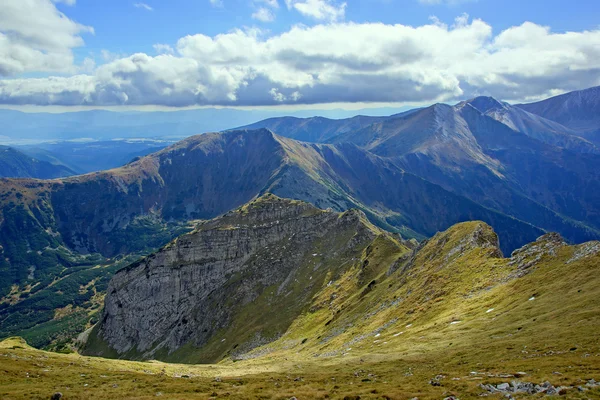 Paisagem de montanhas de Tatras na Polônia Fotos De Bancos De Imagens