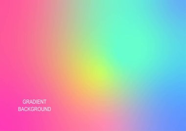 Soyut yumuşak çok renkli gradyan bulanık arkaplan
