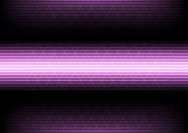 Abstract Geometric Futuristic Technology Background Purple Gradient Color Black Background — Stock Vector