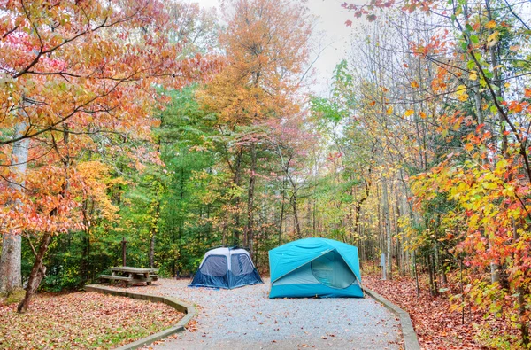 Camping in the Blue Ridge Mountains — Stock Photo, Image