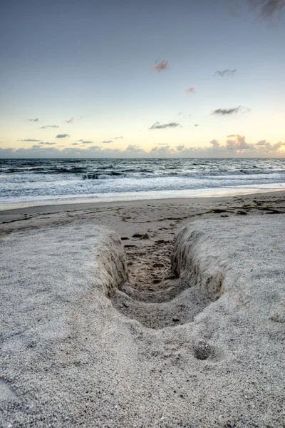 Sunrise in Sebastian Florida — Stock Photo, Image