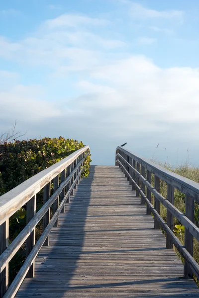 Strandpromenade — Stockfoto