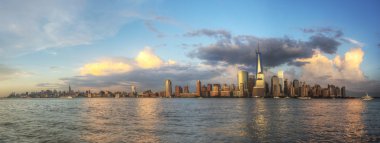 altın bir saat içinde NYC Panorama.