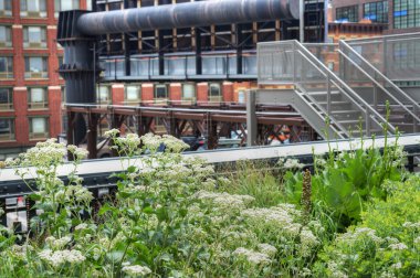 yüksek hat boyunca detay