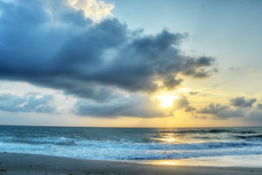 melbourne Beach, florida gündoğumu