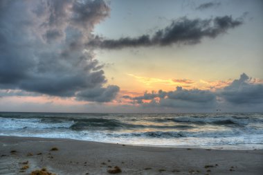 melbourne Beach, florida gündoğumu