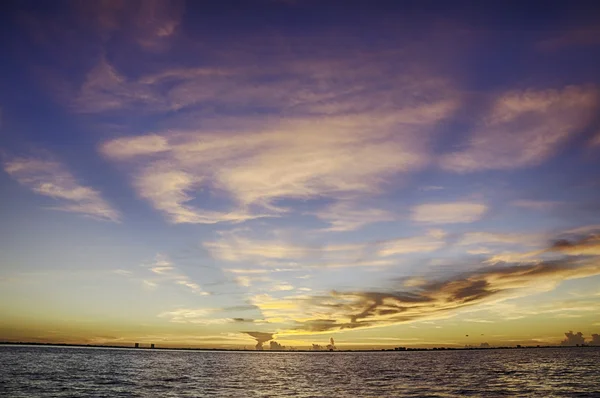 Salida del sol en la isla Sanibel — Foto de Stock