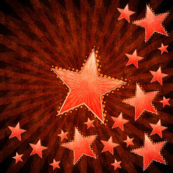 Grunge stars background — Stock Photo, Image