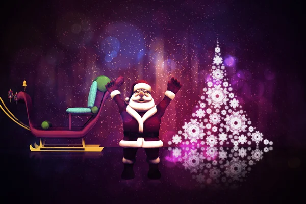 Feliz Santa Claus — Foto de Stock