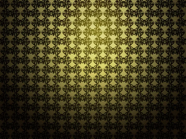 Yellow background with pattern — Stock Photo, Image