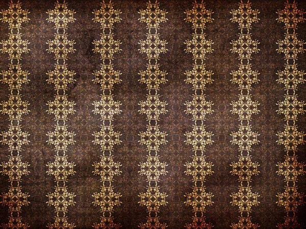 Grunge brown background with pattern — Stock Photo, Image