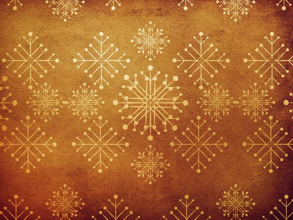 Vintage snowflakes paper background — Stock Photo, Image