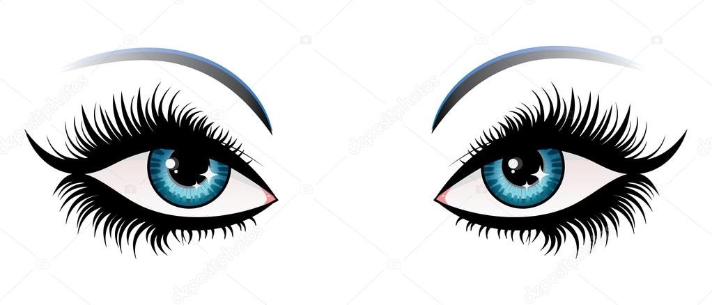 Download Woman eyes — Stock Vector © artshock #17401851
