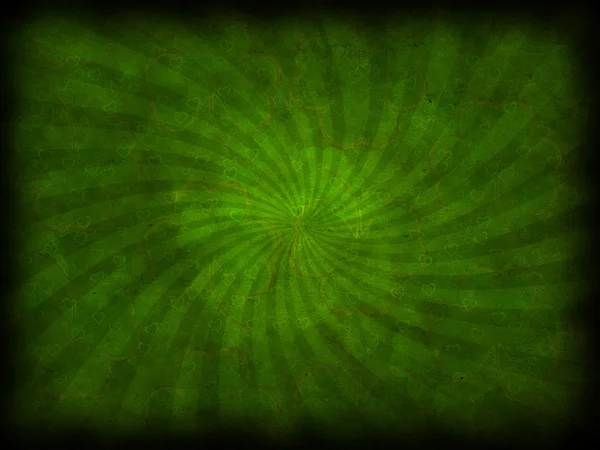 Green shamrock background — Stock Photo, Image