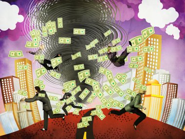 Finansal kasırga ve iş