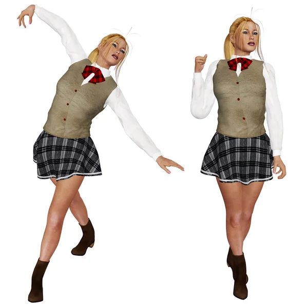 School girl — Stock Photo, Image