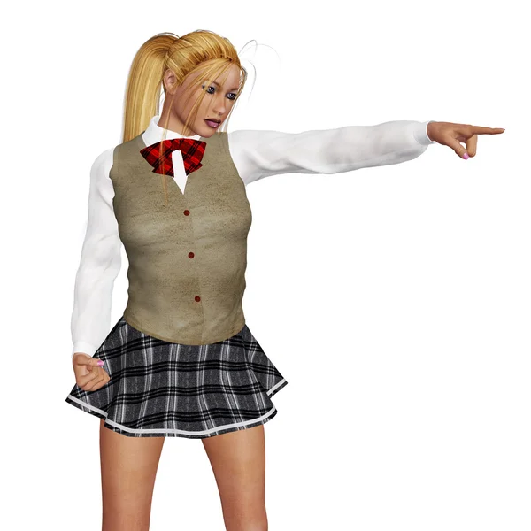 School girl — Stock Photo, Image