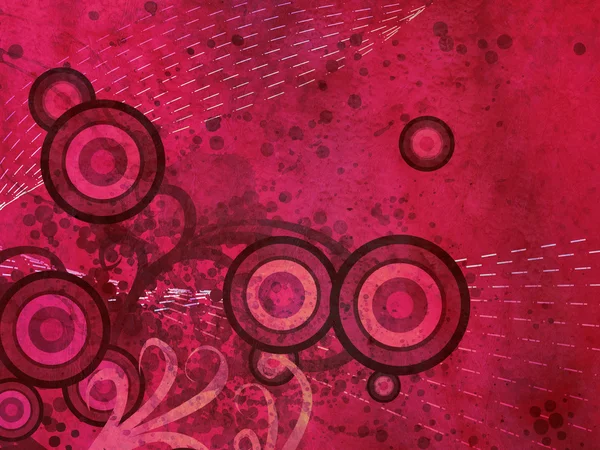 Rosa floraler Grunge Hintergrund — Stockfoto