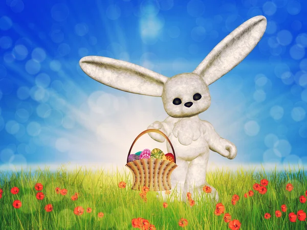 Easter toon bunny — Stock Photo, Image