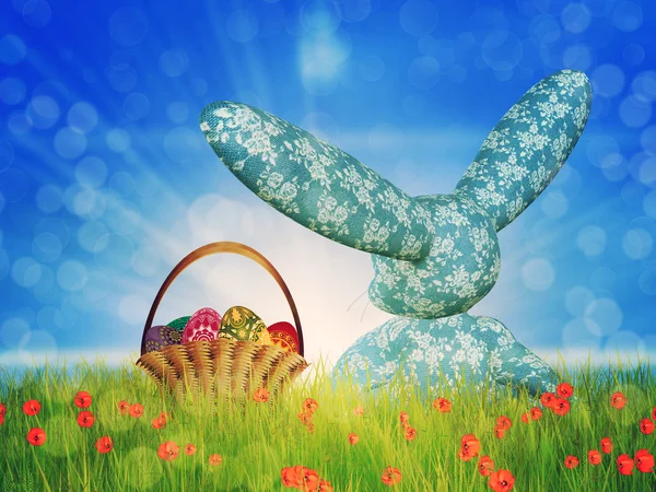 Easter toon bunny — Stock Photo, Image