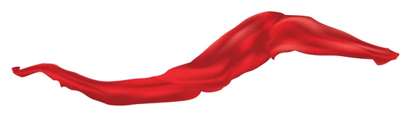 一条红围巾 — 图库矢量图片