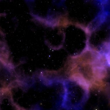 alan arka plan ile Bulutsusu