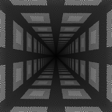 siyah ve beyaz kareli doku